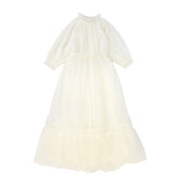 FRANCESCA GUILIANO TULLE WAISTED GOWN